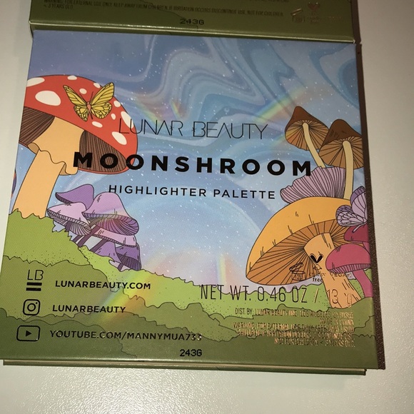 Lunar Beauty Moonshroom Highlighter Palette, NEW - Picture 9 of 10